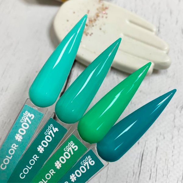 Гель-лак DNKa Gel Polish Color #0075, м'ята, 12 мл