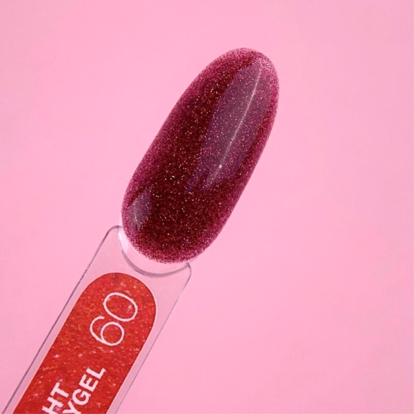 Рідкий акрил-гель LUNA Light Acrygel №60, світловідбиваючий, 13 мл
