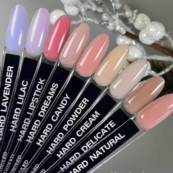 DIS Nails Hard Lipstick - камуфлирующий твердый гель, 50 г