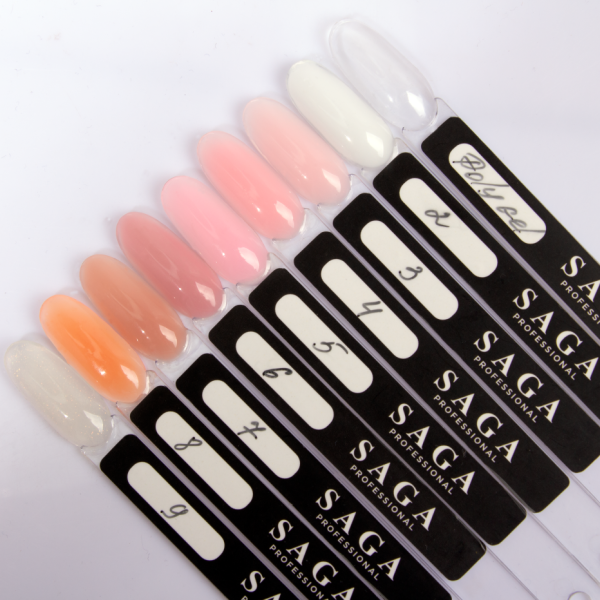 SAGA Professional Poly Gel New №07 - полігель, бежевий, 30 мл