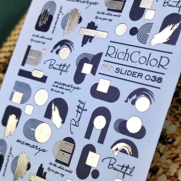Слайдер RichColor Foil №38