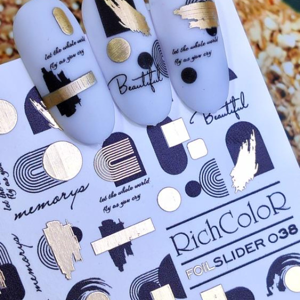 Слайдер RichColor Foil №38