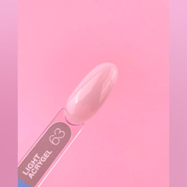 Рідкий акрил-гель LUNA Light Acrygel №63, 13 мл