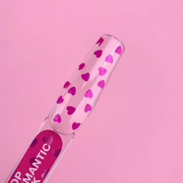 LUNA Top Romantic Pink - топ без липкого слоя (с розовыми сердечками), 13 мл