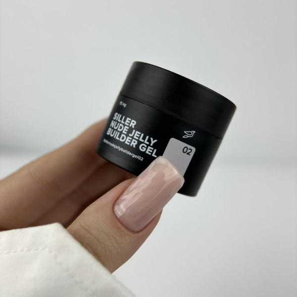 Siller Jelly Builder Gel №02 - гель желе для моделювання, банка 15 мл