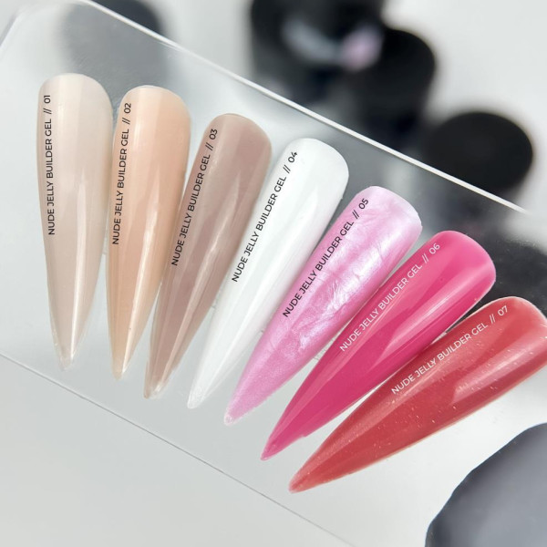 Siller Jelly Builder Gel №03 - гель желе для моделювання, банку 15 мл