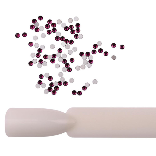 Стрази для нігтів Komilfo Dk.amethyst (розмір 4), 100 шт