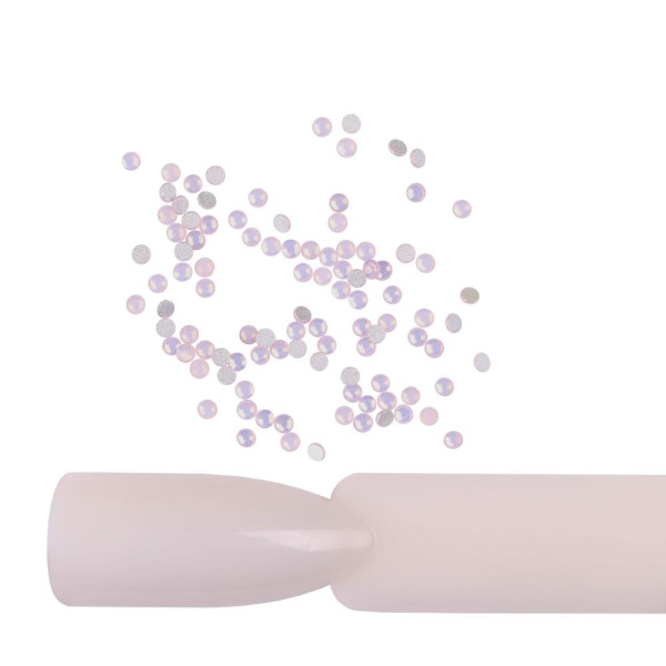 Стрази для нігтів Komilfo Pink Opal (розмір 3), 100 шт