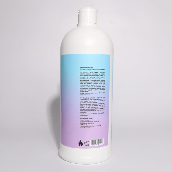 Средство для снятия липкого слоя Komilfo Gel Cleanser, 1000 мл