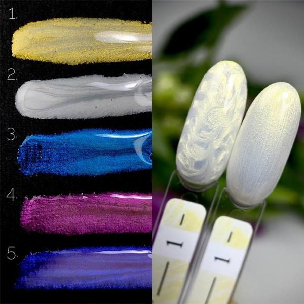 Crooz PEARL Liquid Polygel №01 - рідкий полігель, перлинний із золотим відливом, 15 мл
