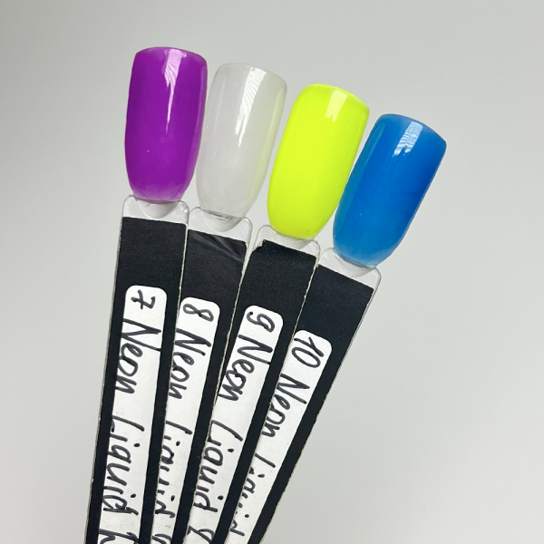 DIS Liquid Neon Gel №07 - рідкий моделювальний гель, фіолетовий неоновий, 28 г
