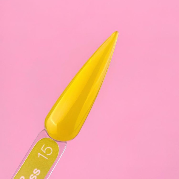 LUNA Top Glass №15 - топ для гель-лаку, лаймовий, 13 мл