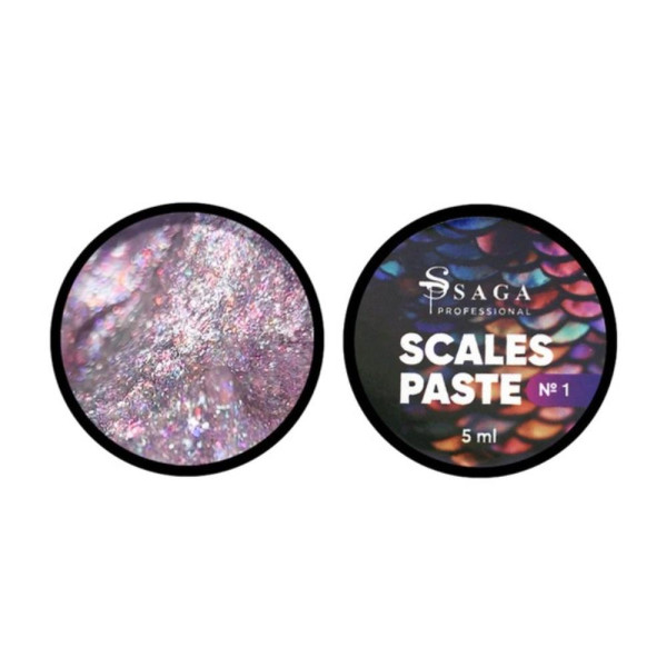 SAGA Professional Scales Paste №01 - гель-паста, бузкова, 5 мл