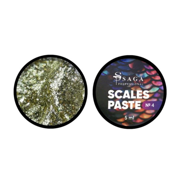 SAGA Professional Scales Paste №04 - гель-паста, золота, 5 мл
