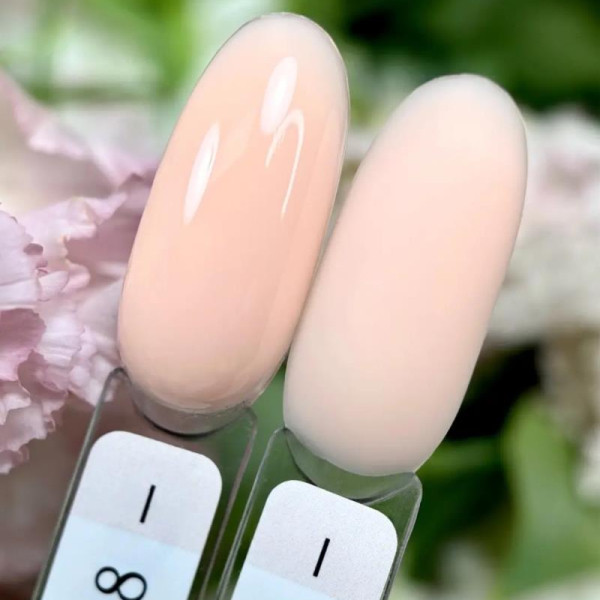 Crooz Liquid Polygel French №08 - рідкий полігель, тілесний відтінок персиковим підтоном, 15 мл