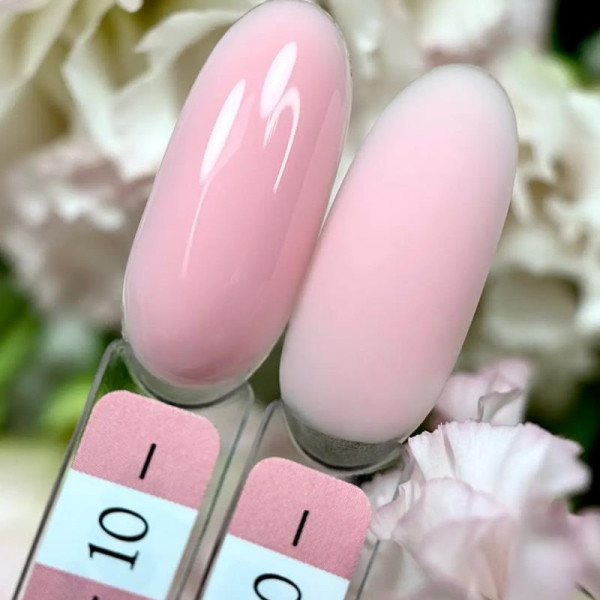 Crooz Liquid Polygel French №10 - рідкий полігель, теплий рожевий, 15 мл