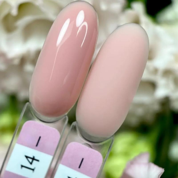 Crooz Liquid Polygel French №14 - рідкий полігель, рожевий, 15 мл