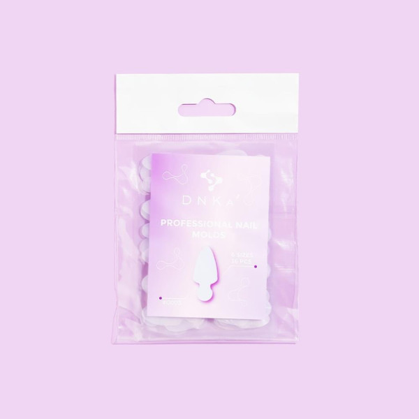Силіконові молди DNKa Professional Nail Molds #0003, 36 шт.