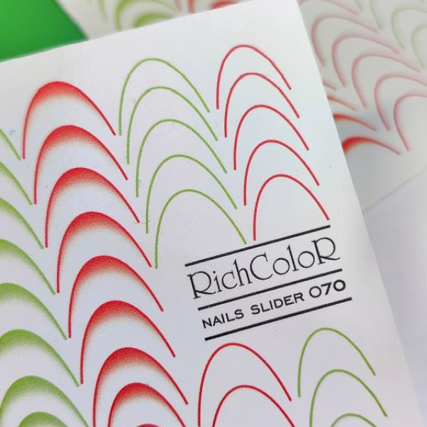 Слайдер RichColor №070, для френча з омбре ефектом