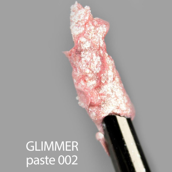 Паста для дизайну ART Glimmer Paste №002, персикова, 5 мл