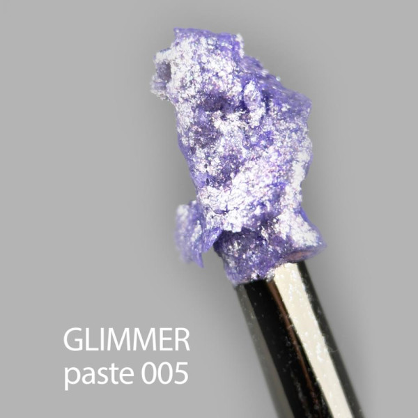 Паста для дизайну ART Glimmer Paste №005, перлинно фіолетовий, 5 мл