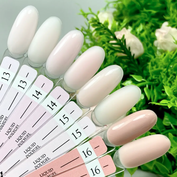 Crooz Liquid Polygel №15 - рідкий полігель, пастельно-рожевий, 15 мл
