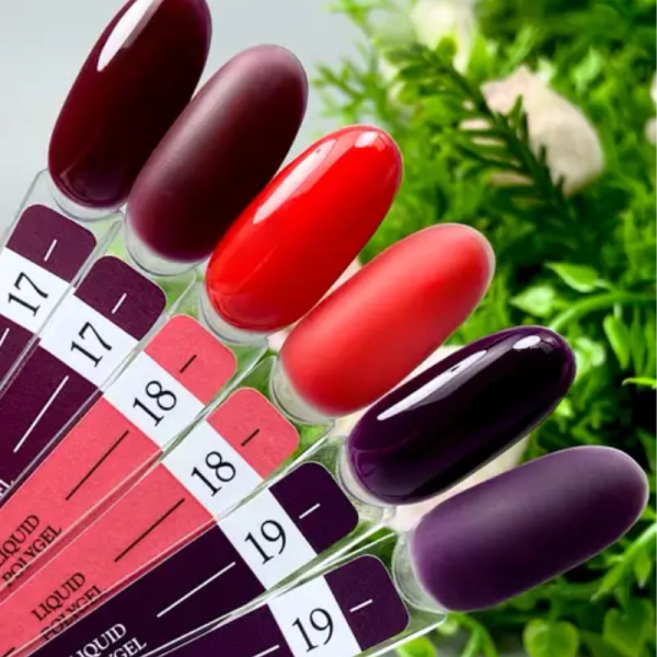 Crooz Liquid Polygel №019 - рідкий полігель, сливово-фіолетовий, 15 мл