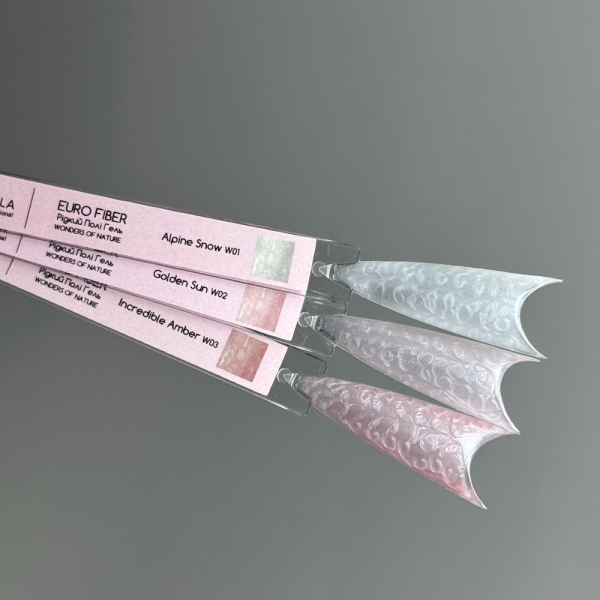 Molekula Euro Fiber Gel № W01 Alpine Snow - рідкий полігель, альпійський сніг, 12 мл