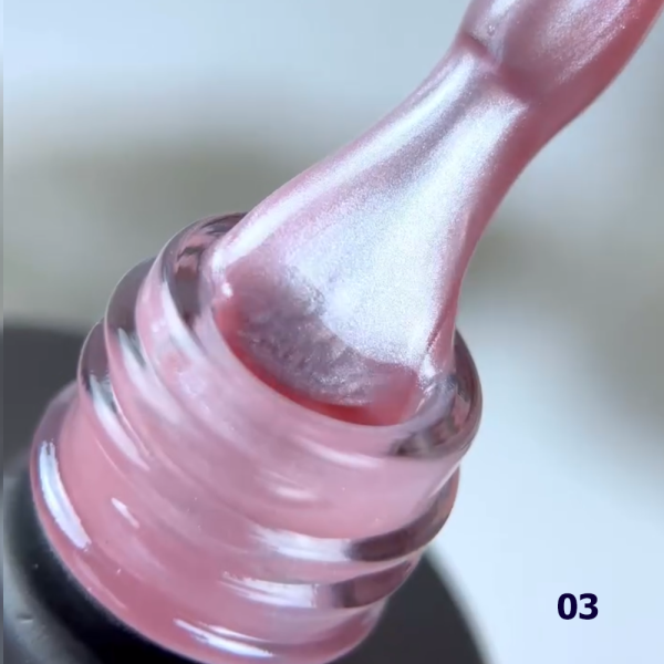 Molekula Euro Fiber Gel № W03 Incredible Amber - жидкий полигель, невероятный янтарь, 12 мл
