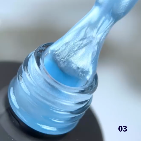 Molekula Euro Fiber Gel № W04 Sea Breeze - рідкий полігель, морський бриз, 12 мл