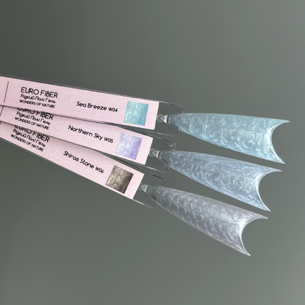 Molekula Euro Fiber Gel № W04 Sea Breeze - рідкий полігель, морський бриз, 12 мл