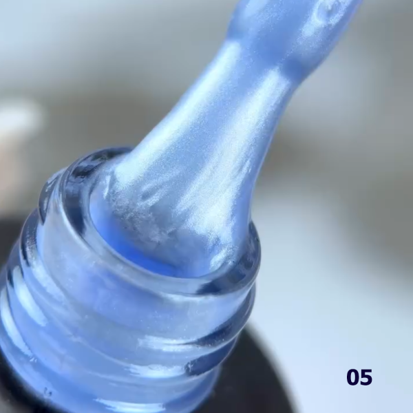 Molekula Euro Fiber Gel № W05 Northern Sky - жидкий полигель, северное небо, 12 мл