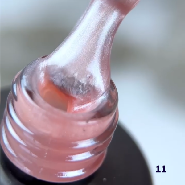 Molekula Euro Fiber Gel № W11 Pink Lake - рідкий полігель, рожеве озеро, 12 мл
