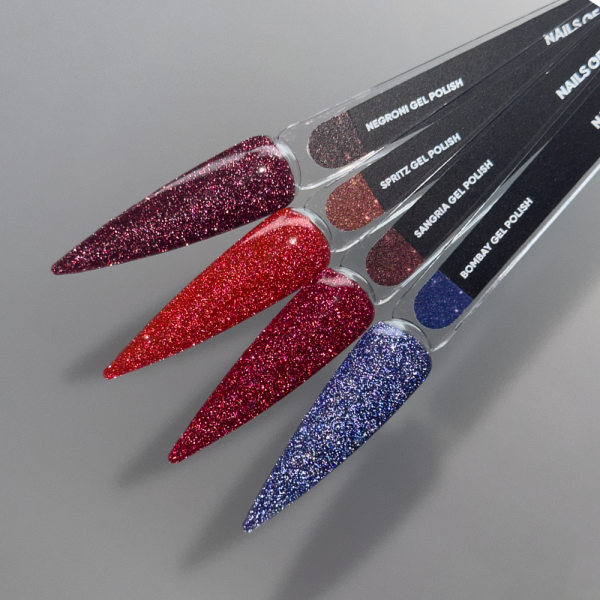 Гель-лак світловідбивний NAILSOFTHEDAY №154 Sangria, червоний, 10 мл