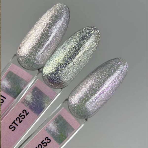Molekula Sparkle Top Sticky ST252 - топ без липкого шару, хвіст русалки, золото, 12 мл