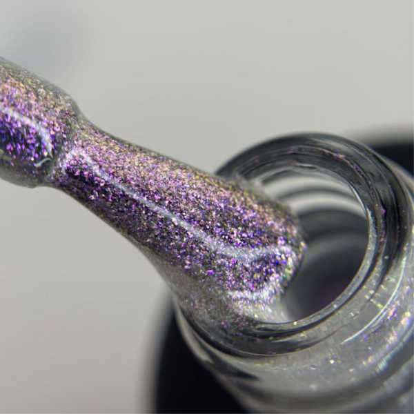 Molekula Sparkle Top No Sticky ST253 - топ без липкого шару, хвіст русалки, фуксія, 12 мл