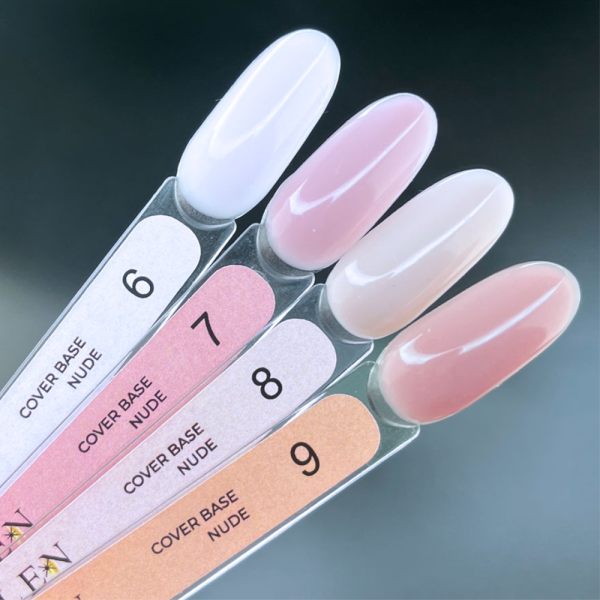 База камуфлююча Edlen Cover Base Nude №07, пудрово-рожева, 9 мл