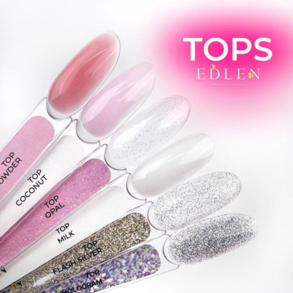 Камуфлюючий топ Edlen Top Milk, без липкого шару, з УФ-фільтрами, молочний, 9 мл