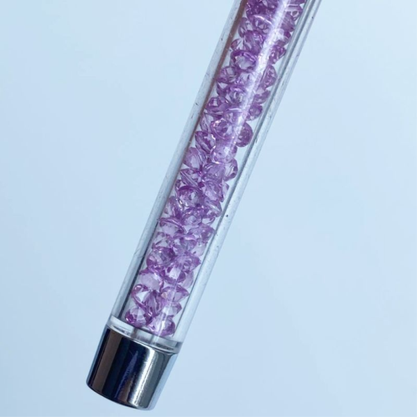 Пензель для гелю з ковпачком Edlen Gel Oval №6