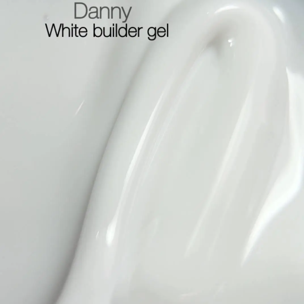 DANNY Builder Gel Color White - конструюючий гель, білий, 15 мл