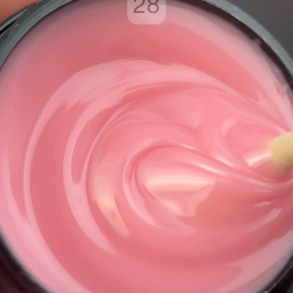 DANNY Builder Gel №28 - конструирующий гель, ярко-розовый, 30 мл
