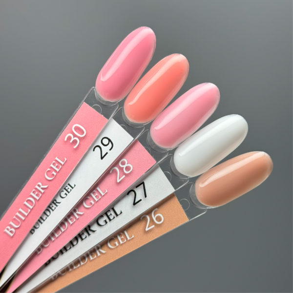 DANNY Builder Gel №28 - конструирующий гель, ярко-розовый, 30 мл