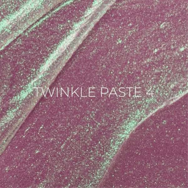 Edlen Twinkle Paste №04 - паста для дизайна ногтей, бирюзовый, 5 мл
