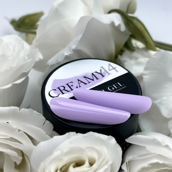 Crooz Creamy Builder Gel №14 - гель для наращивания, лиловый, 30 мл