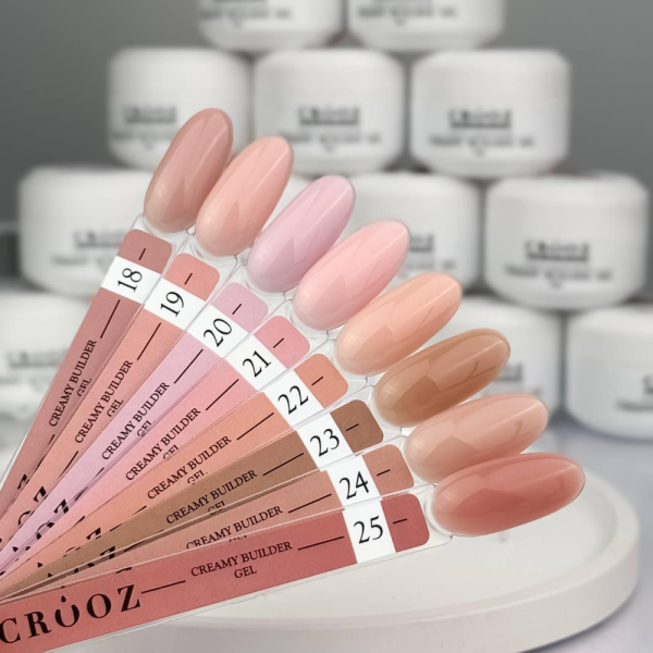 Crooz Creamy Builder Gel №24 - гель для наращивания, капучино, 30 мл