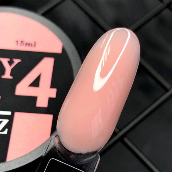 Crooz Jelly Gel №04 - гель-желе для наращивания, персиковый, 15 мл
