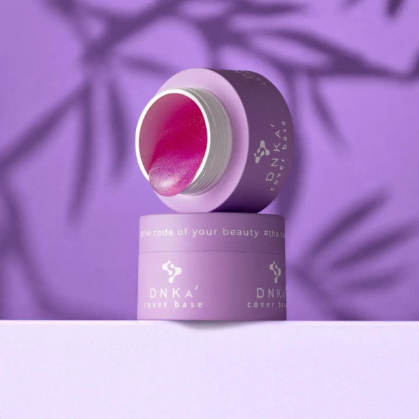 DNKa Builder Gel №06 Celebrity - гель конструирующий (полупрозрачный розовый с шиммером), 15 мл
