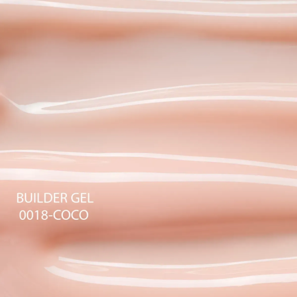 DNKa Builder Gel №18 Coco - гель конструюючий, молочно-персиковий, 15 мл