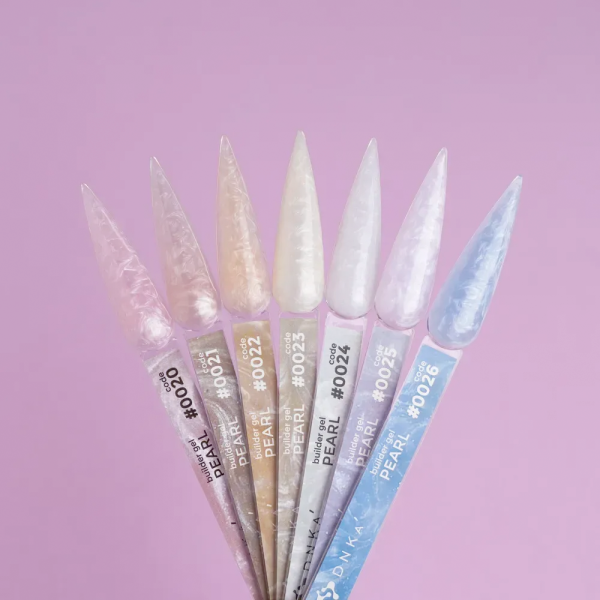 DNKa Builder Gel №22 Pearl - гель конструюючий, ніжно-персиковий перламутр, 15 мл