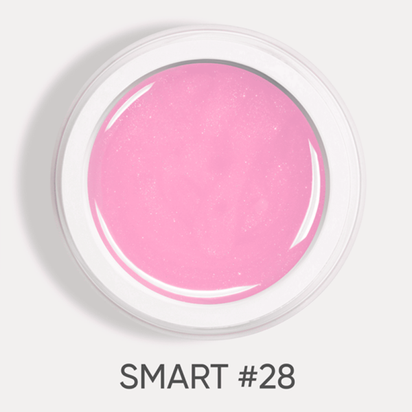 DARK Smart Builder Gel 28 - конструюючий гель, рожевий із шиммером, 15 мл